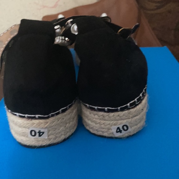 Two slippers  $20 each pair their are both sz10 - Picture 2 of 5